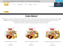 Tablet Screenshot of goodcestas.com.br